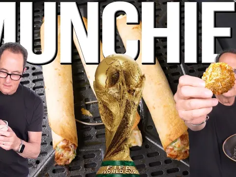 World Cup Watch Party Snacks from Three Countries Made in an Air Fryer