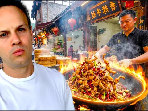 Exploring Chongqing's Most Extreme Street Food Delicacies