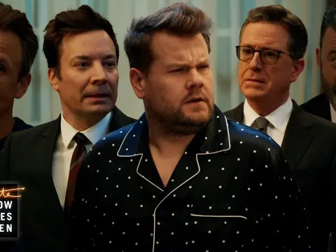 Late Night Hosts Confront a Colleague About Leaving the Show