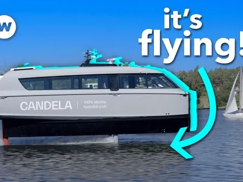 Swedish Company Adds Wings to Boats for Revolutionary Water Travel