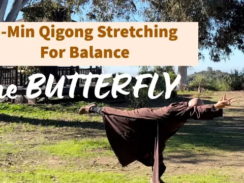 Butterfly Qigong Stretch: Improve Spine Health and Balance with This Daily Routine