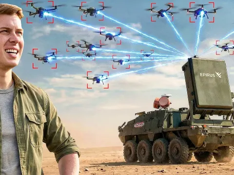 How High-Power Microwaves Could Neutralize Drone Swarms