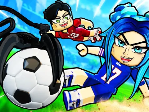 Roblox Extreme Soccer Showdown Red vs Blue Teams Battle for Victory