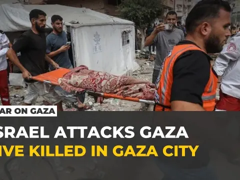 Israeli Drone Strike on Gaza City Vehicle Kills at Least Five Despite Ceasefire Deal