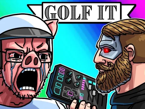 Golf It Gameplay Chaos When One Player's Rage Becomes Another Player's Soundboard