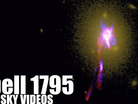 Abell 1795: A Stream of Stars Reveals Galaxy Cluster Secrets
