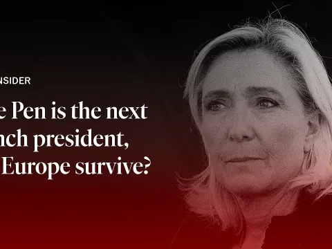 Marine Le Pen Keeps Distance from Trump as France Election Looms