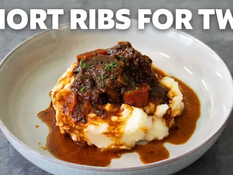 How to Make Tender Beef Short Ribs in a Loaf Pan