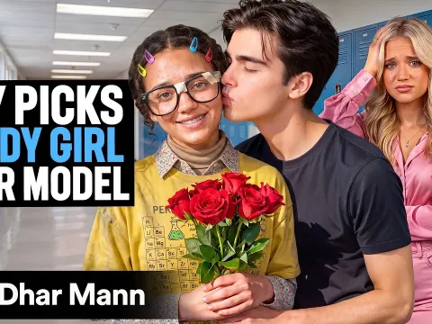 Boy Chooses Nerdy Girl Over a Model in This Heartfelt Dhar Mann Story