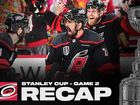 Carolina Hurricanes Tie Stanley Cup Final With Overtime Thriller Against Vegas Golden Knights