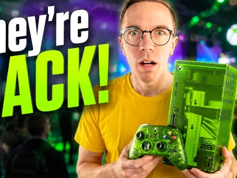 Xbox Returns with Transparent Green Console and Major Strategy Shift