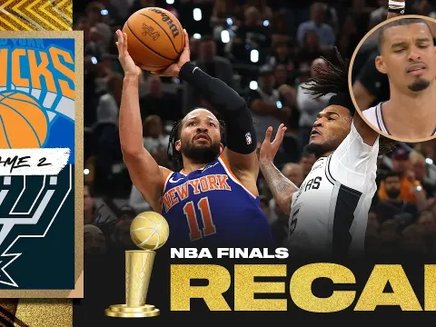 Knicks Edge Spurs in Thrilling Game Two to Take 2-0 NBA Finals Lead
