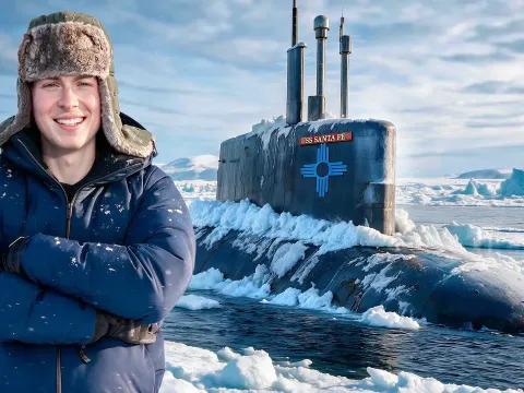 Inside a US Navy Nuclear Submarine on a Top Secret Arctic Mission