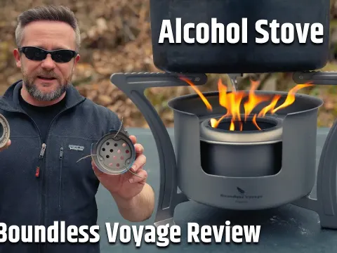 Boundless Voyage Ultralight Alcohol Stove Review A Compact Titanium Option for Backpacking