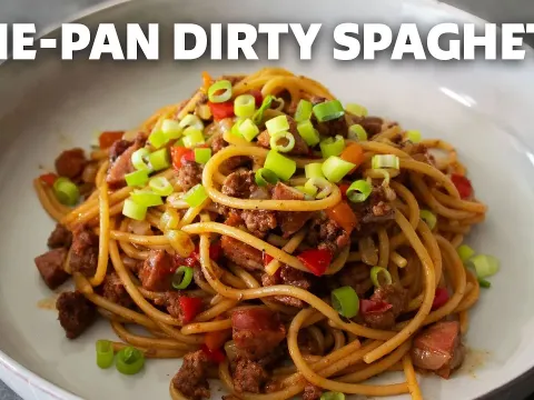 One Pan Dirty Spaghetti Recipe for Maximum Flavor