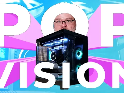 Fractal Pop 2 Vision Case Build with Dual GPUs and AM5 Motherboard