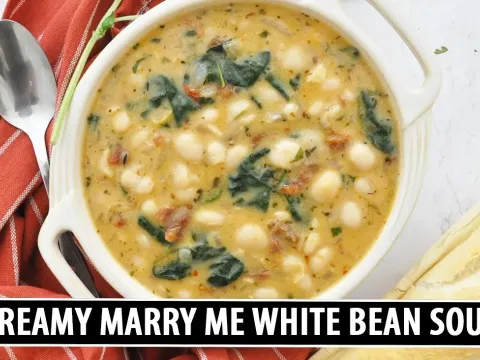 Creamy Marry Me White Bean Soup Recipe Ready in 30 Minutes